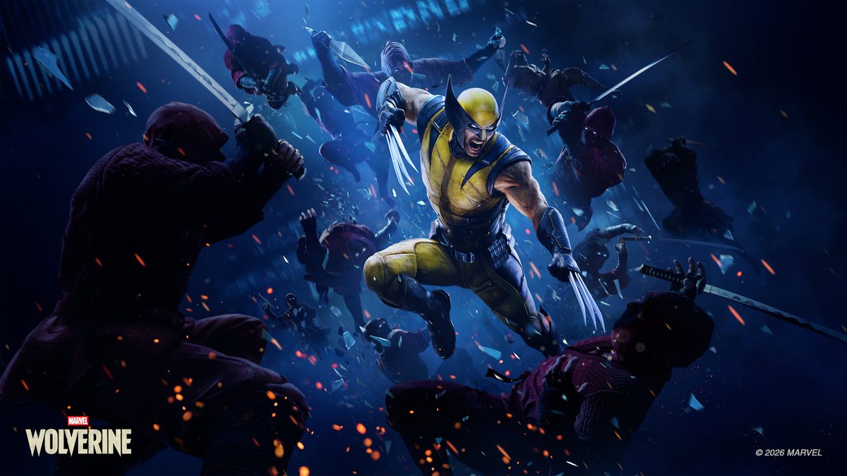 Arte oficial de Marvel's Wolverine publicado por PlayStation Blog e Insomniac Games